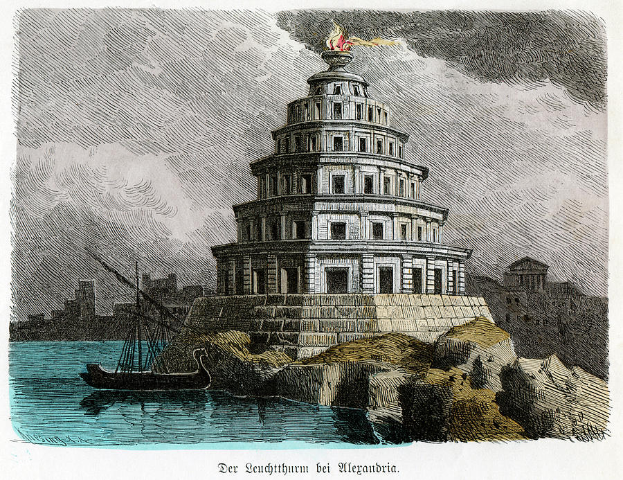 Lighthouse Of Alexandria Photograph by Cci Archives