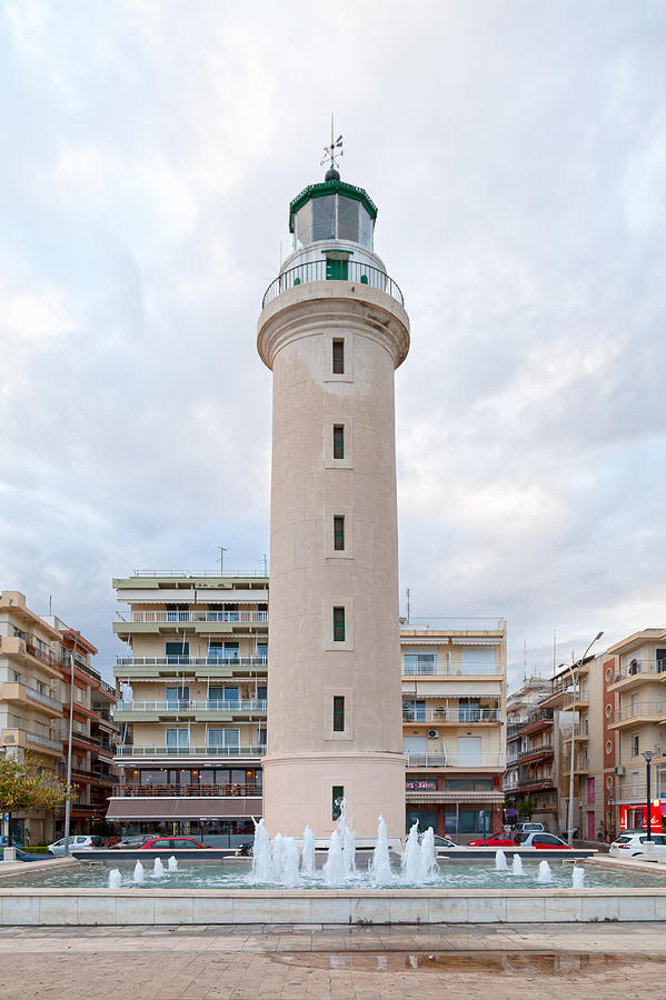 Lighthouse of Alexandroupoli Photograph by Gwengoat