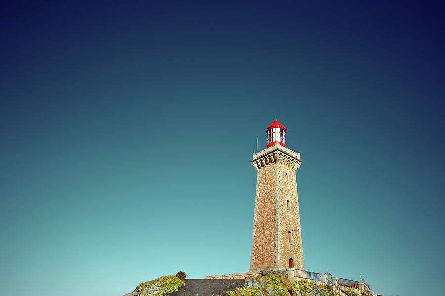 Lighthouse Of Cap Béar At Port-vendres Photograph by Elisabeth Schmitt