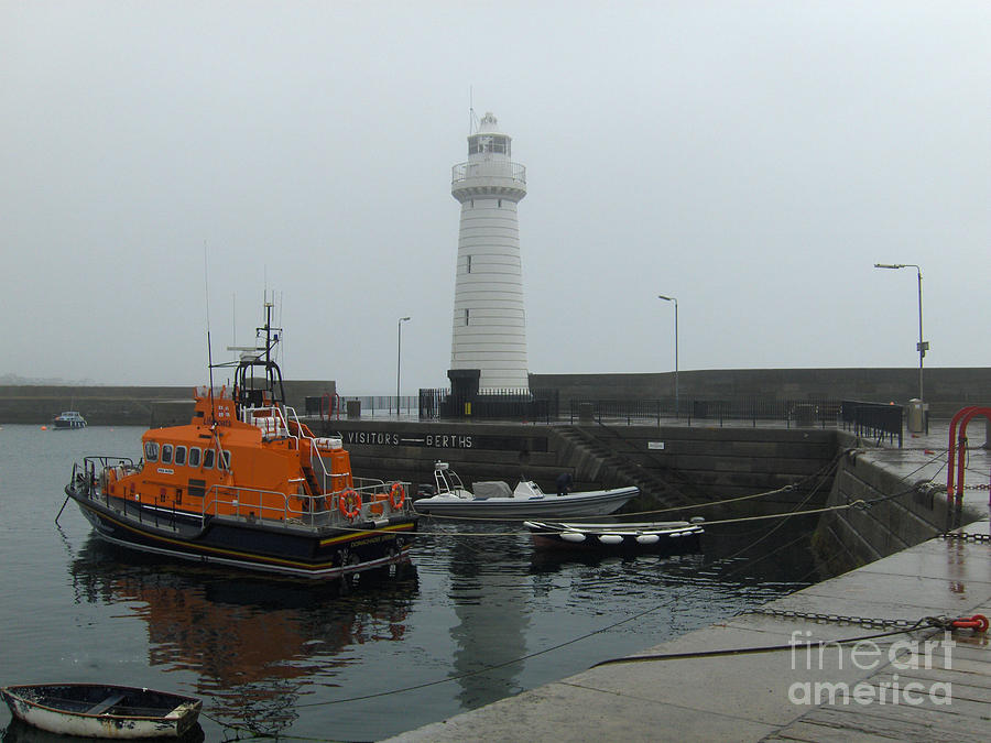 Lighthouse of Donaghadee Ireland Photograph by Brenda Brown