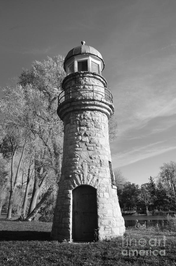Fall Photograph - Lighthouse Of Stone by Kathleen Struckle