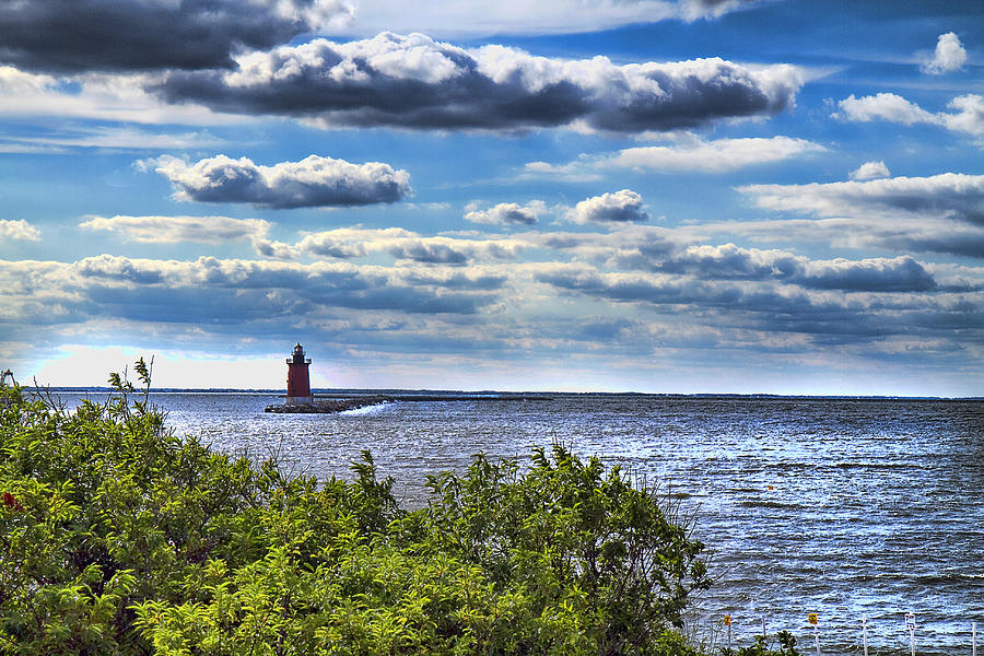 Lighthouse on the Bay Photograph by Trudy Wilkerson