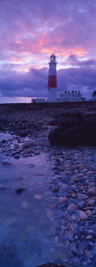 Lighthouse On The Coast, Portland Bill Photograph by Panoramic Images