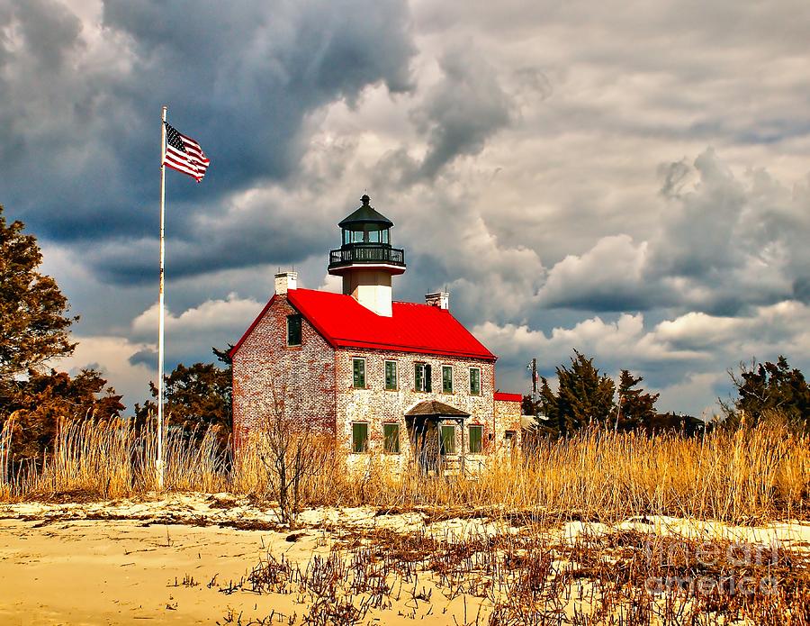 Lighthouse On The Delaware Photograph By Nick Zelinsky   Lighthouse On The Delaware Nick Zelinsky 