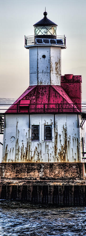 Lighthouse Pano Photograph by John Crothers