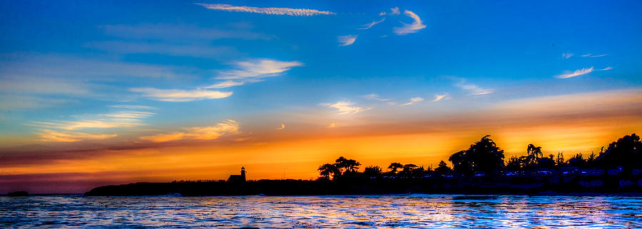 Lighthouse Point Sunset Photograph by Tommy Farnsworth