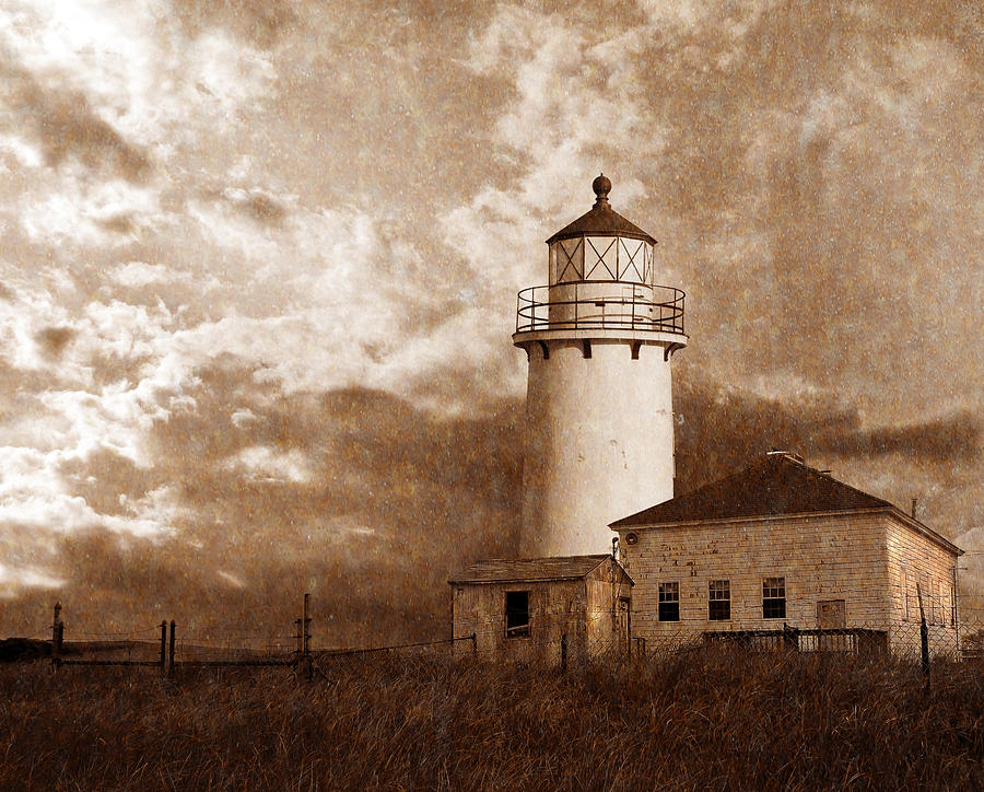 Lighthouse Digital Art by Rick Mosher
