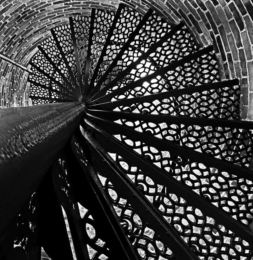 Lighthouse Spiral Photograph by Robert Mitchell