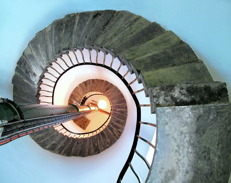 Lighthouse Stairs Photograph by Cordelia Molloy/science Photo Library