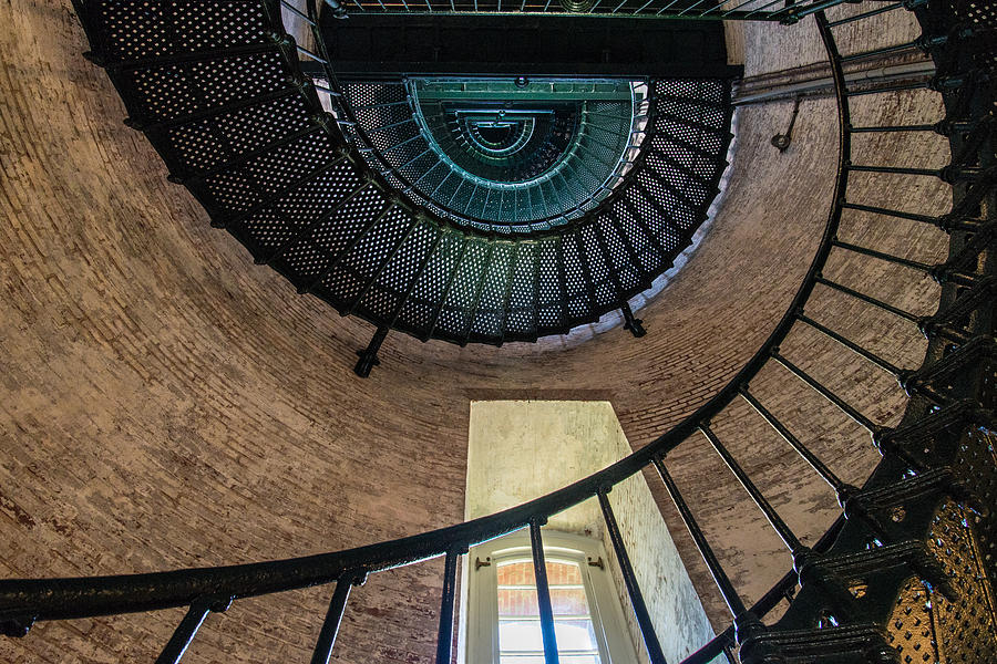 Lighthouse Stairs Photograph