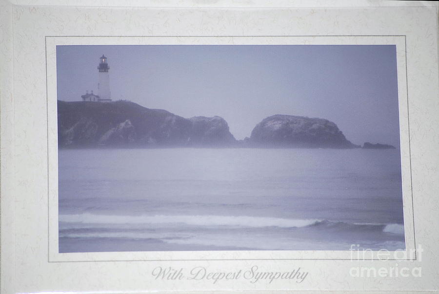 Lighthouse Sympathy Photograph by Sharon Elliott