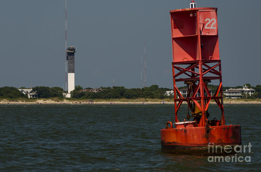 Lighthouse To Buoy Photograph