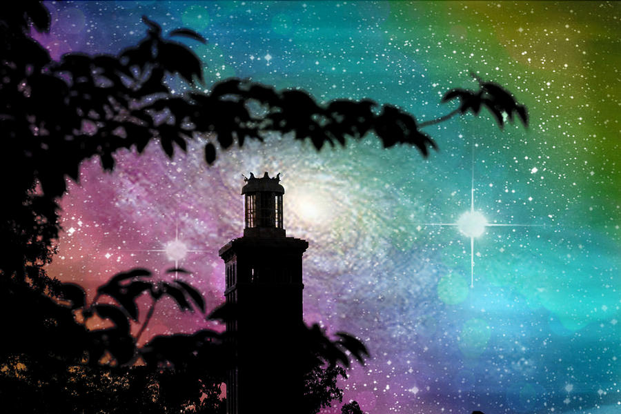 Lighthouse Under The Stars VIII Photograph by Aurelio Zucco