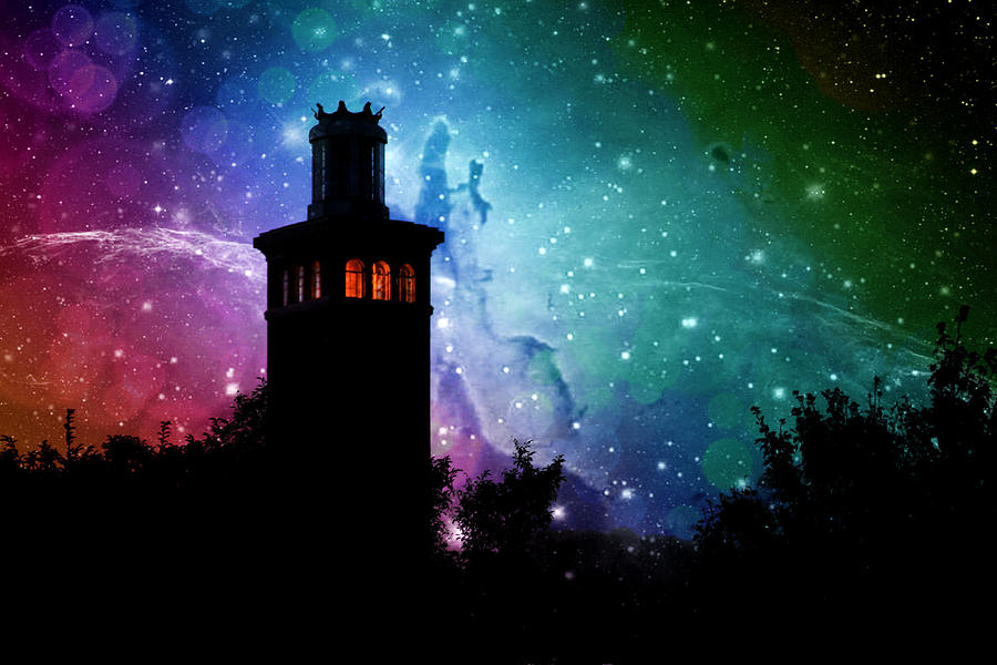 Lighthouse Under The Stars XXV Photograph by Aurelio Zucco