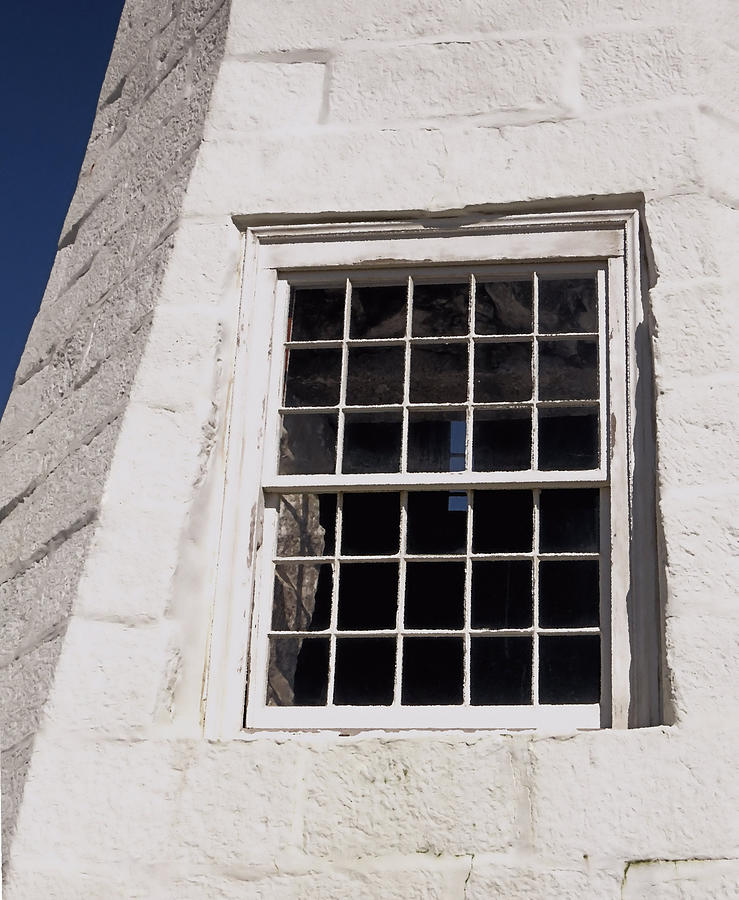 Lighthouse Window Photograph by Janice Drew