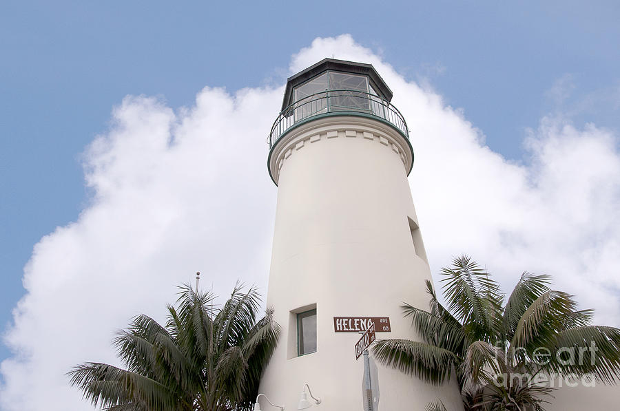 Lighthouse at Santa Barbara Photograph by Brenda Kean