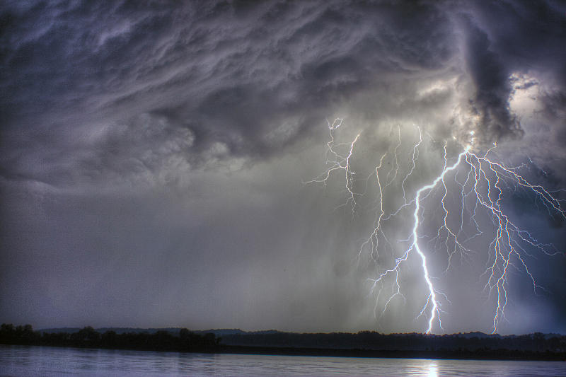 Lightning 01 Photograph by Mike Hall - Fine Art America