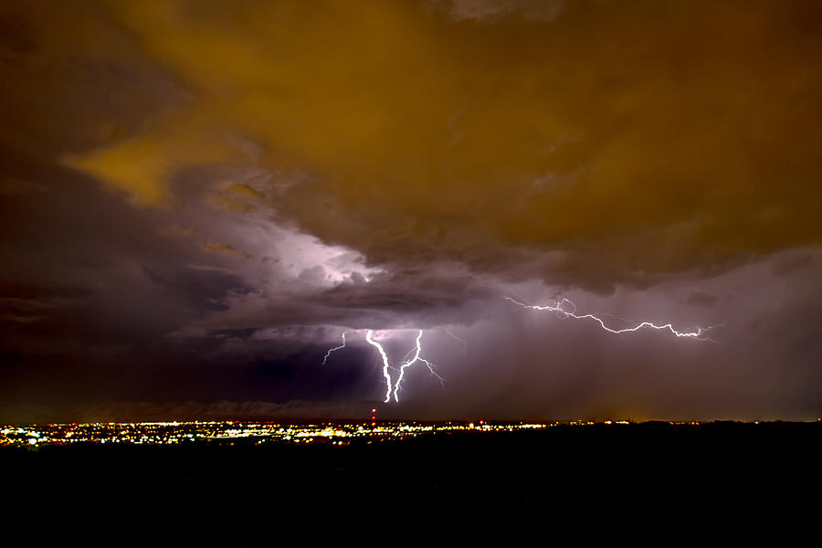 Lightning 13 Photograph by Jeff Stoddart - Fine Art America