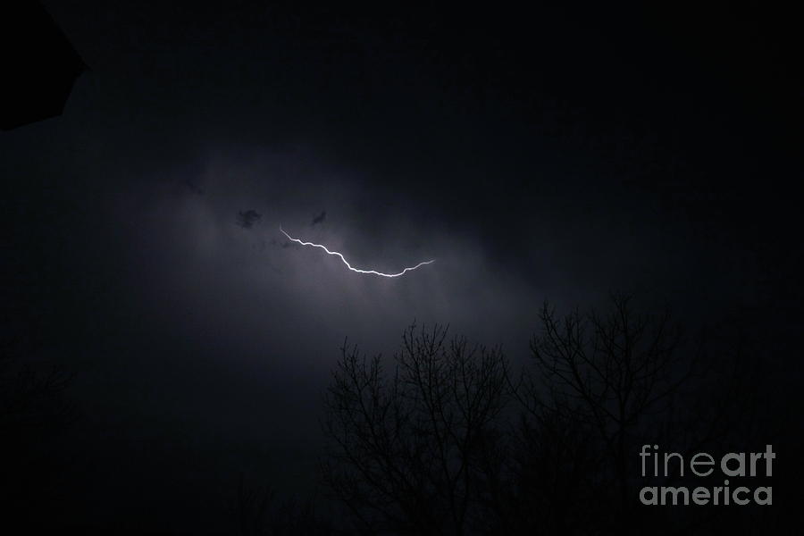 Lightning 3 Photograph by Jacqueline Athmann