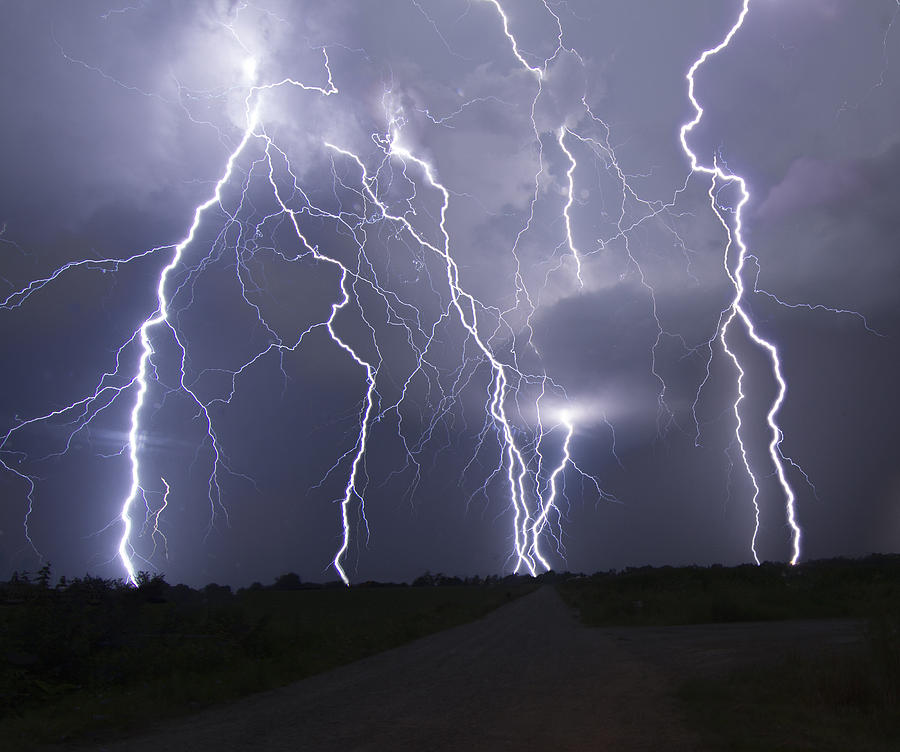 Lightning Barrage Photograph by Jake Thompson | Fine Art America