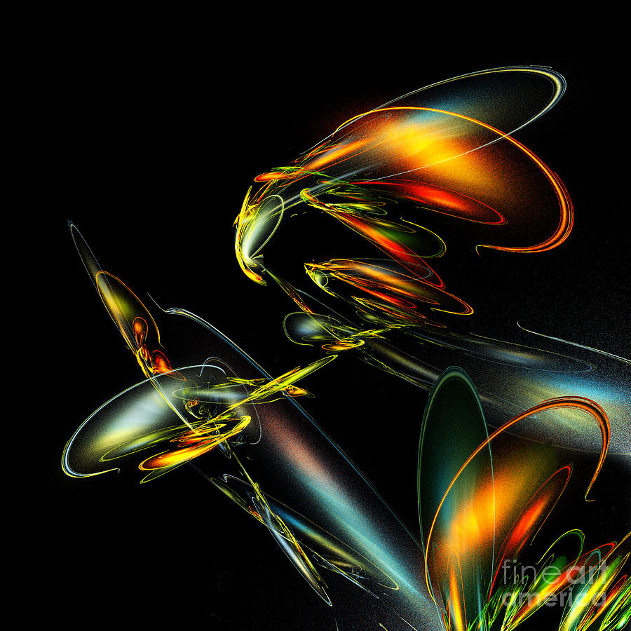 Lightning Bug Digital Art by Klara Acel