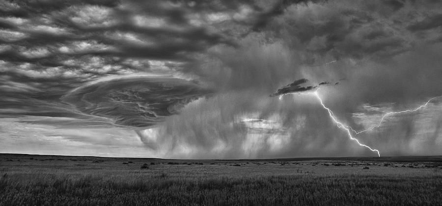Lightning Chasing Thunder Photograph by Steve White