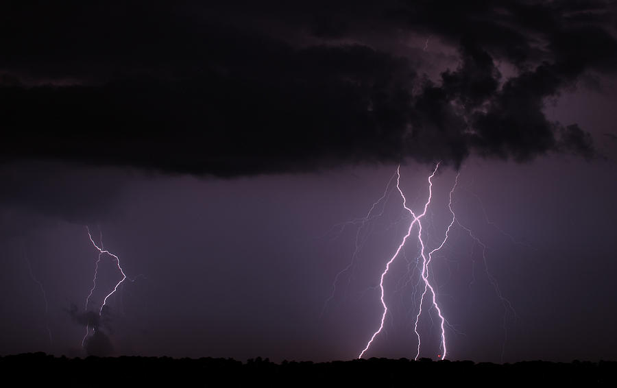 Lightning Composite Photograph by Rachel Sanderoff - Fine Art America