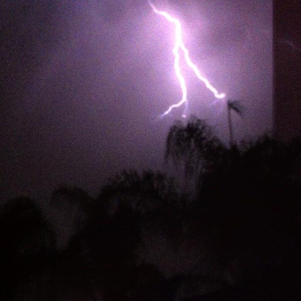 Lightning From My Backyard! Photograph by Rick  Annette