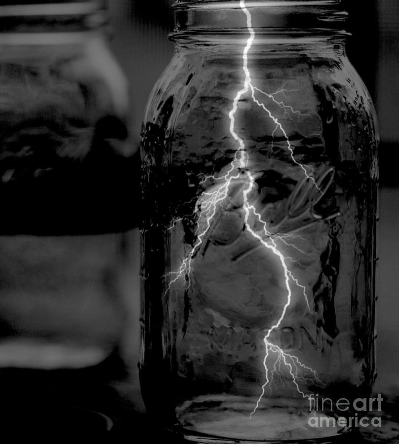 Lightning In A Jar Photograph