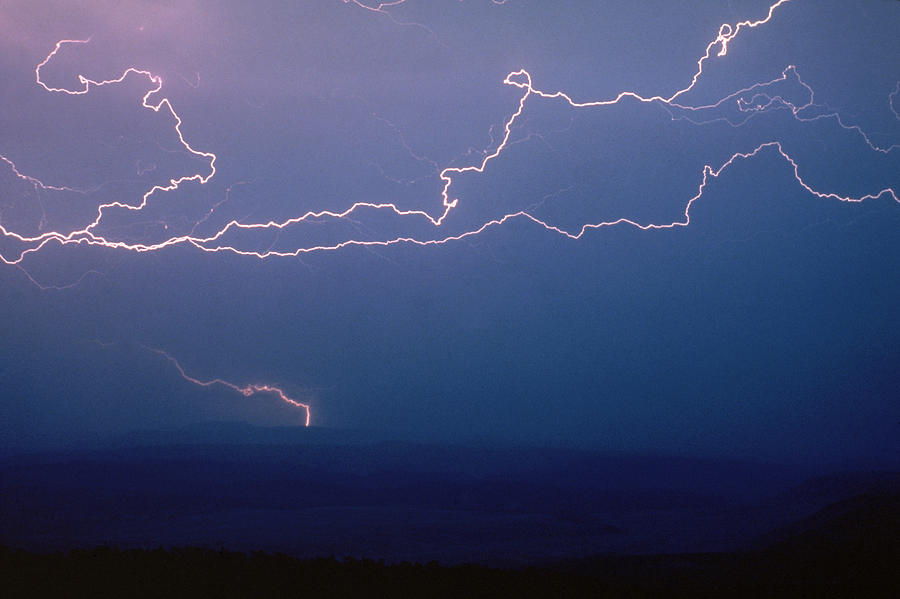 Lightning Photograph by John Deeks