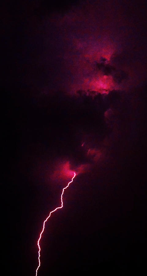 Lightning Photograph by Mitch Cat