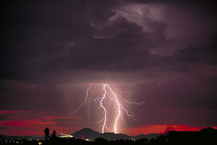 Lightning Photograph by Ralph Wetmore