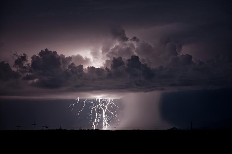Lightning Photograph by Roger Hill/science Photo Library
