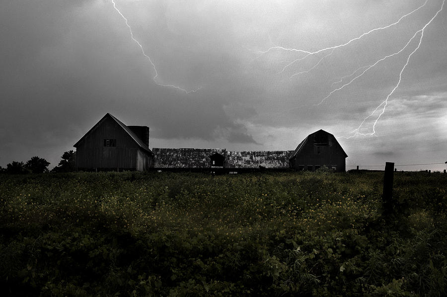 Lightning Storm Photograph by Joe Granita