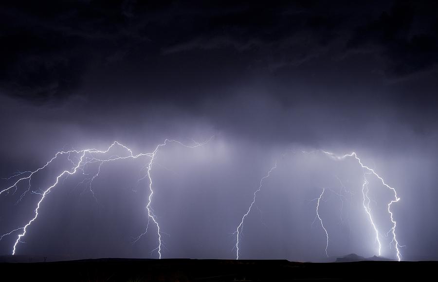 Lightning storm Photograph by Science Photo Library - Fine Art America