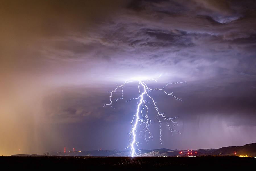 Lightning Strikes Following the Rain  Photograph by James BO Insogna