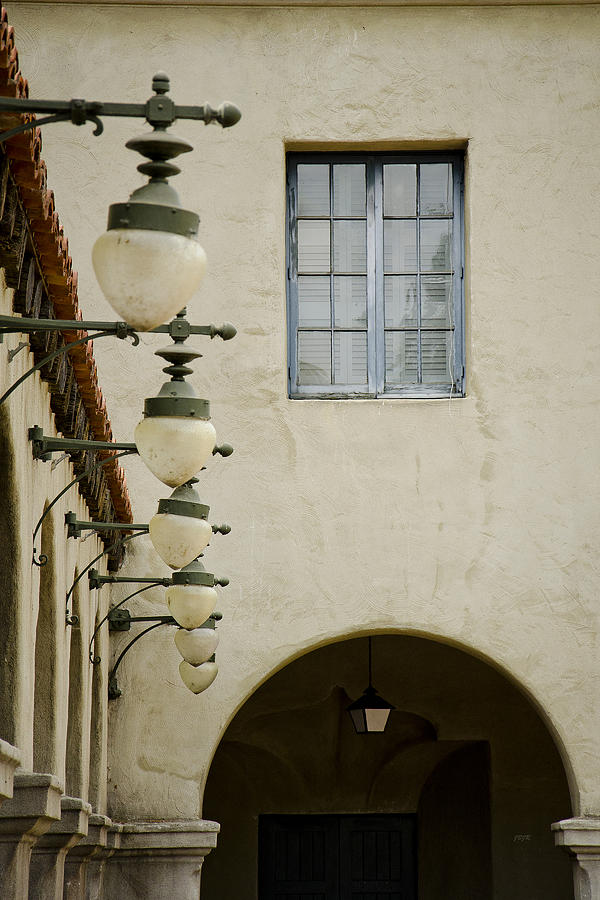 Southern California Photograph - Lights and Window by James Blackwell JR