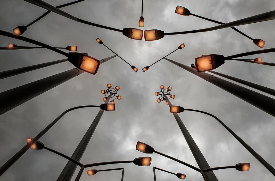 Creative Edit Photograph - Lights by Jure Kravanja Creative Edit Photograph - Lights by Jure Kravanja