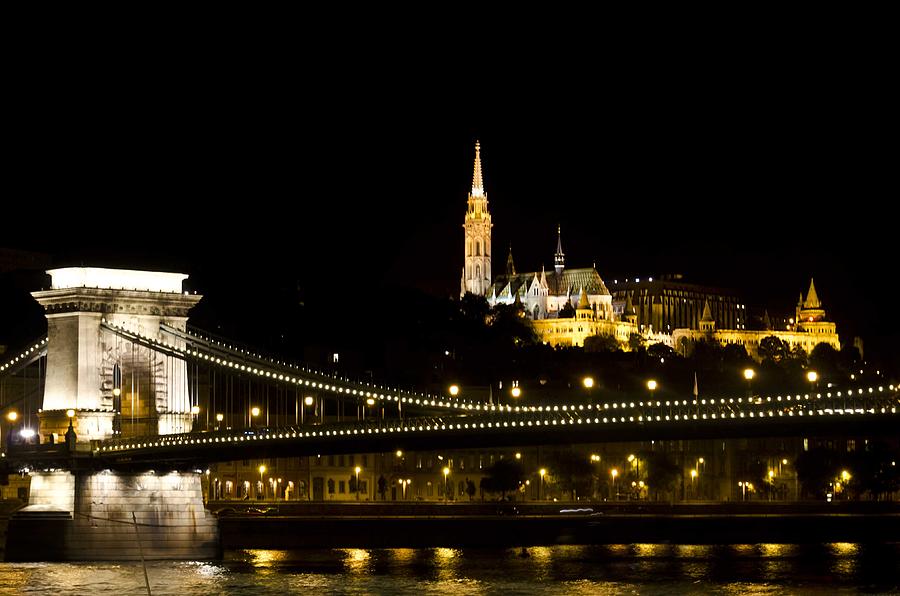 Lights of Budapest Photograph by Amanda Shields