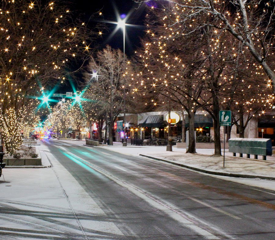 Lights Of Ft. Collins Photograph by Trent Mallett