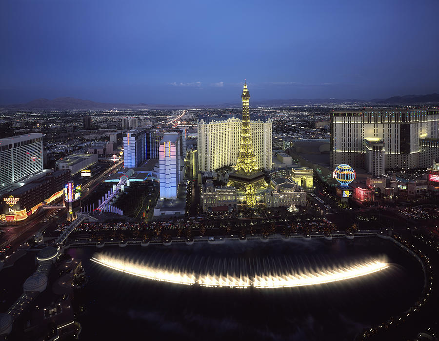 Las Vegas Photograph - Lights of Vegas by Mountain Dreams