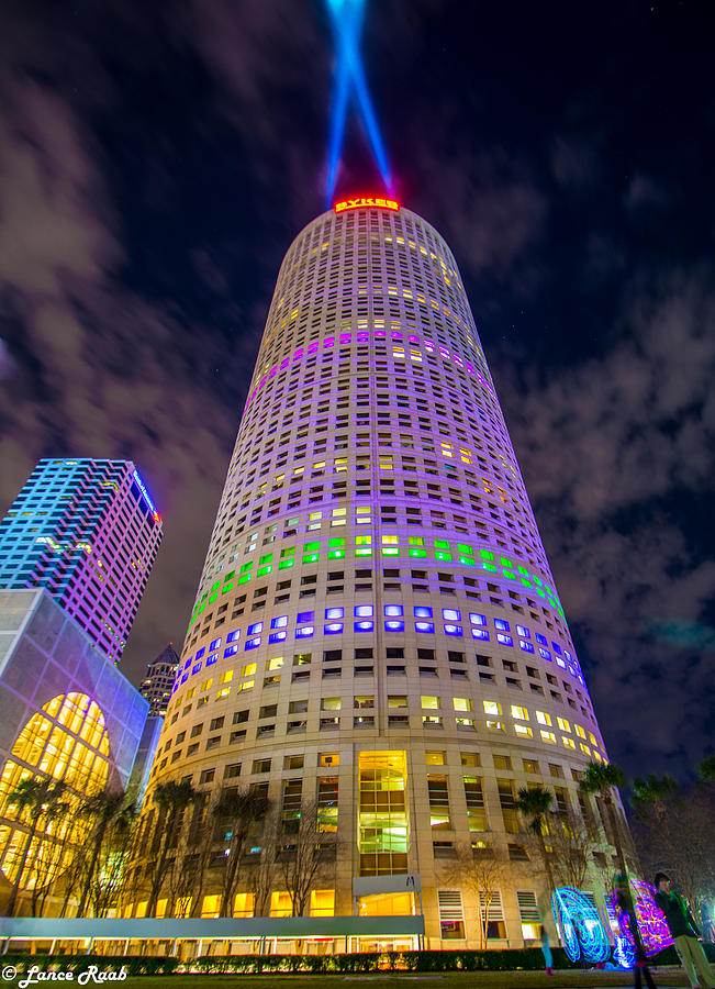 Lights On Tampa 2015 #1 Photograph by Lance Raab Photography