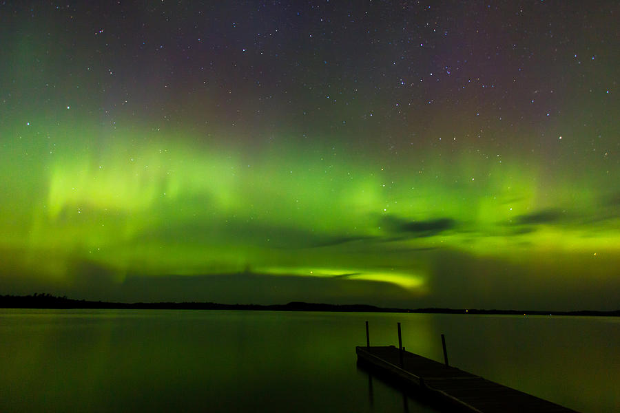 Lights over the Lake Photograph by Steve Burns - Fine Art America