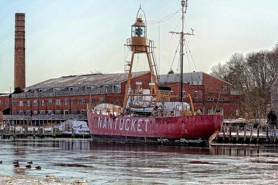 Lightship Nantucket II WLV 613 Photograph by Constantine Gregory
