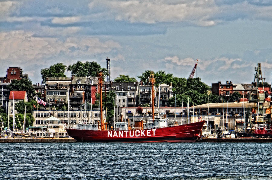 Lightship Nantucket Photograph by Mike Martin