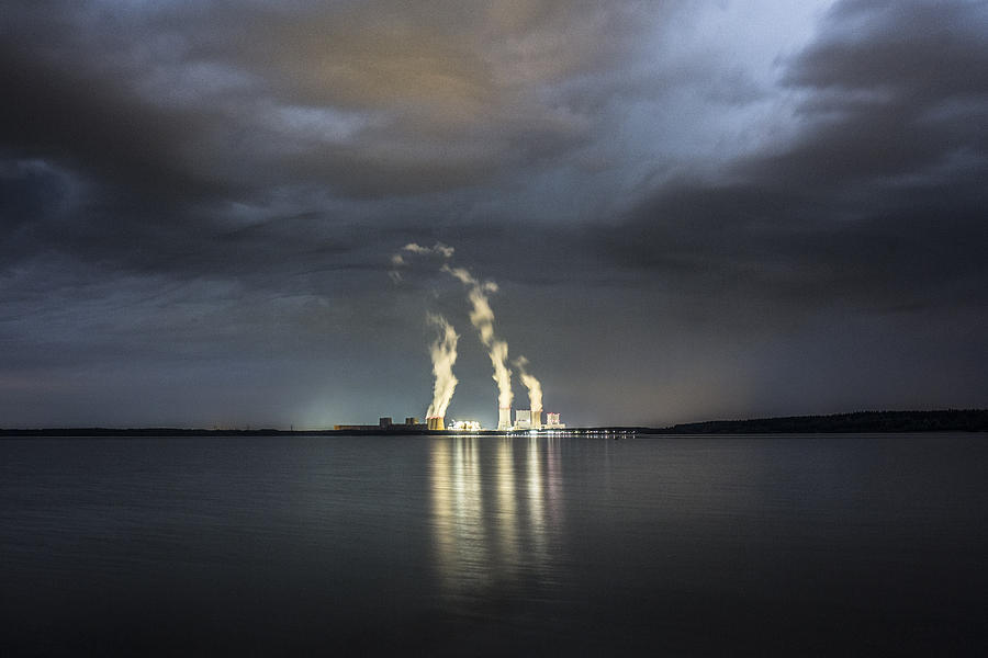 Lignite-Fired Power Station Photograph by Florian Gaertner