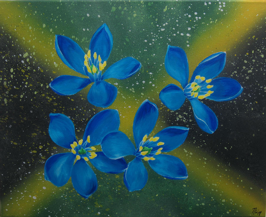 Lignum Vitae Painting by Nathan Wilson