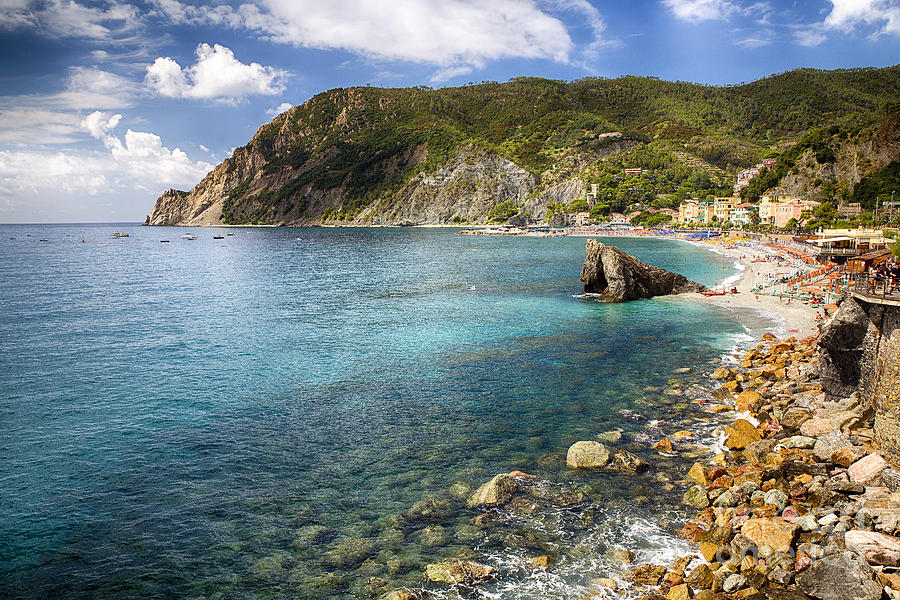 Cinque Terre National Park Photograph - Liguria Coastline at Monterosso Al Mare by George Oze