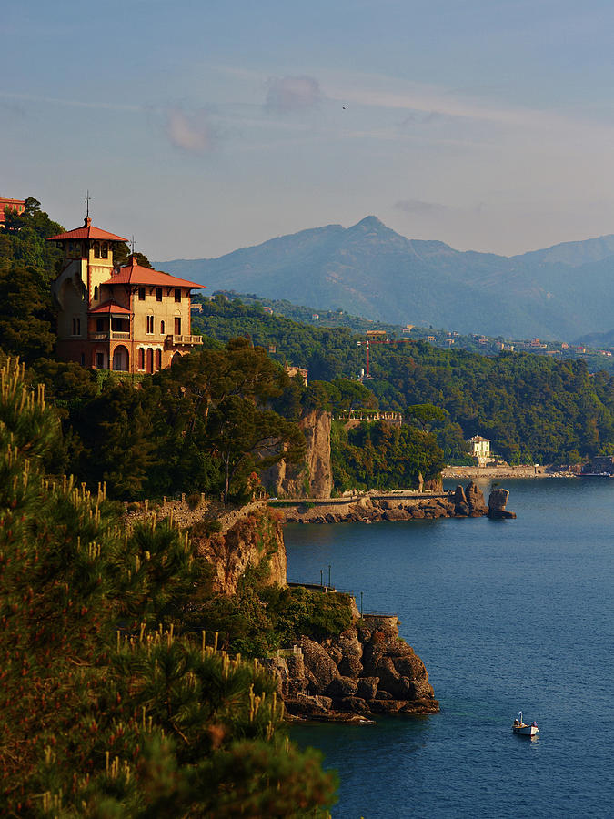 Ligurian Coast Photograph by Roman Makhmutov