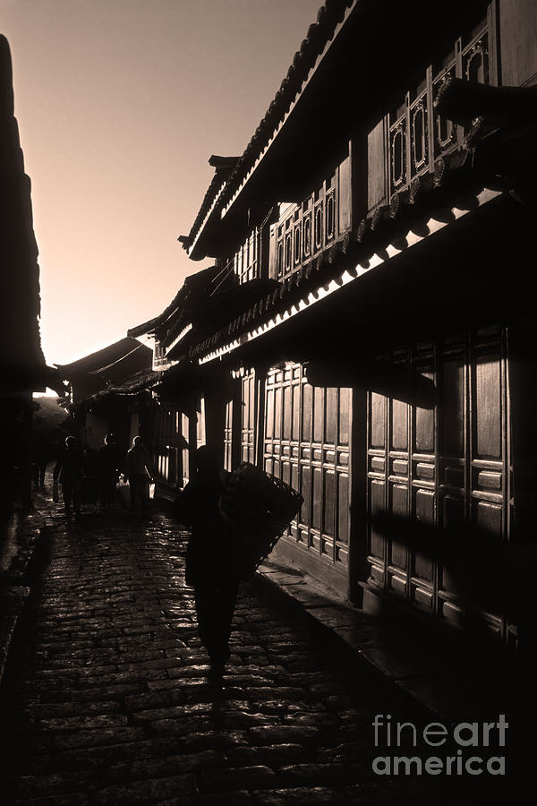 Lijiang Old Town Yunnan China Photograph by James Brunker